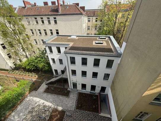 Verborgene Hofidylle in historischer Molkerei - Maisonettewohnung mit Galerie