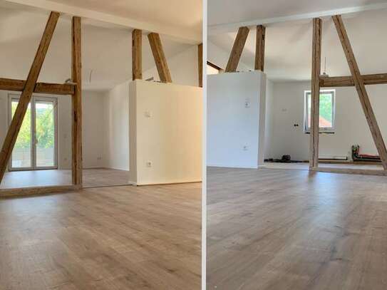 Helle Wohnung mit offener EBK + Insel und Balkon: attraktive 3-Zimmer-Wohnung in Sulzbach