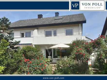 Sandhausen: Doppelhaushälfte mit Garten in sehr guter Lage