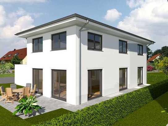 Neubau: moderne, hochwertige Architekten EFH-Villa in TOP-Lage Baldham VERKAUFT