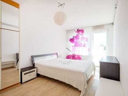 Sofort frei: 4-Zi.-Whg. mit großem West-Balkon