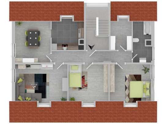 Renovierte und helle 3-4 Zimmerwohnung Stuttgart-Sonnenberg mit großem Garten zu vermieten!