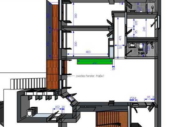 Exklusive 5-Zimmer KFW-Wohnung in Wiesbaden mit Balkon, Einbauküche, Fußbodenheizung, Keller