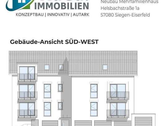 stilvolle 2 -Zimmer-Wohnung in Eiserfeld mit Balkon