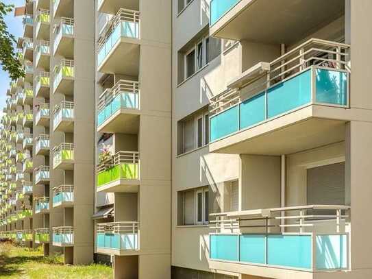 Praktische 2-Raum-Wohnung mit Balkon in Johannstadt