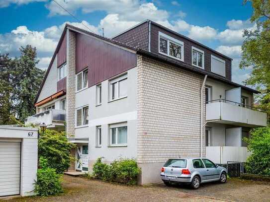 Jung & Kern Immobilien - Charmante Dachgeschosswohnung in ruhiger Lage - sofort frei!