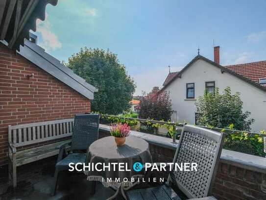 Stuhr - Brinkum | Großzügige 4-Zimmer-Wohnung mit Garten, Terrasse und 2 Balkonen in gefragter Lage