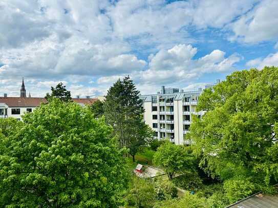 Helle 1-Zimmer-Wohnung mit Blick ins Grüne in Obergiesing-Fasangarten