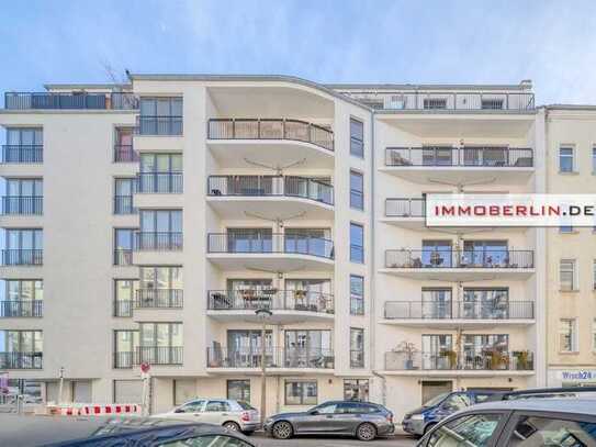 IMMOBERLIN.DE - Sehr sympathisch! Familienfreundliche Wohnung mit Terrasse zum ruhigen Hofgarten