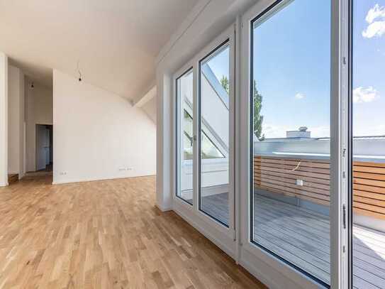 Exklusive Neubau Dachgeschosswohnung im Herzen von München