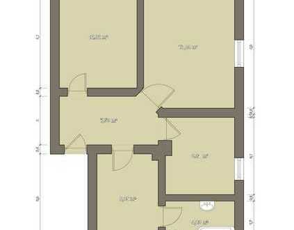 Attraktive 3-Zimmer-Wohnung in Vorstadtlage mit Gemeinschaftsgarten