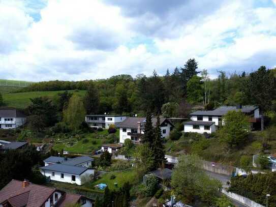 Terrassenwohnung mit Aussicht, sonnige Randlage Dillenburgs