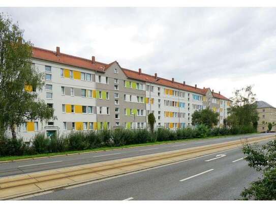 Freundliche 3-Raumwohnung in Zentrumsnähe mit Dusche + Balkon