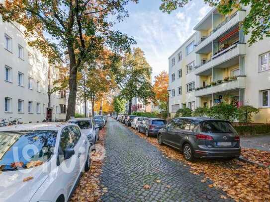 Wohnung 2,5-Zimmer in Schmargendorf: 61 m², vermietet, Loggia, Hochparterre, provisionsfrei