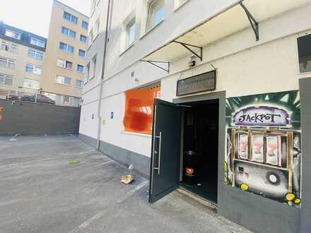 Loftige 200 qm Gastrofläche im EG/Souterrain*ab sofort*Hinterhaus*Parkplätze*zentrale Lage