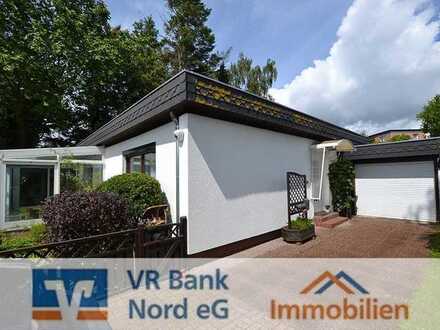 Kleiner Flachdach-Bungalow