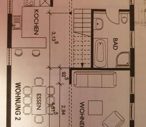 Schöne Maisonette-Wohnung in Berglen