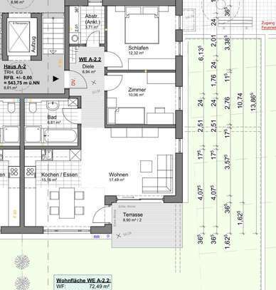 Attraktive und neuwertige 3-Raum-Terrassenwohnung mit EBK in Ertingen