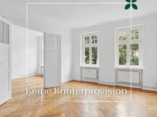 Wunderschöne 4-Zimmer-Altbauwohnung mit Loggia ohne Käuferprovision in Schmargendorf!