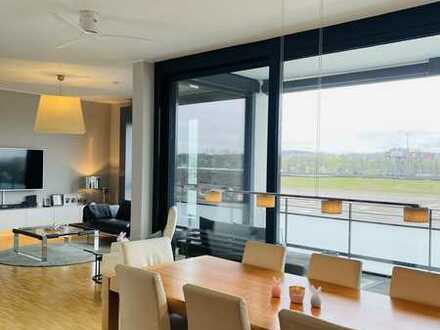 Exklusiv: Luxuriöse und stilvolle CarLoft-Wohnung mit tollem Ausblick
