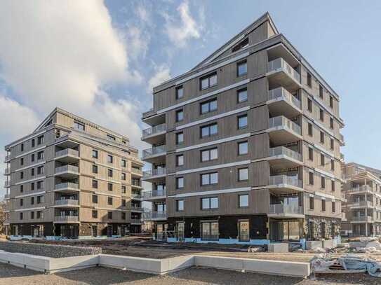 2-Zimmer-Wohnung mit Weitblick - 119 m² Neubauwohnung in modernem Quartier an der Spree