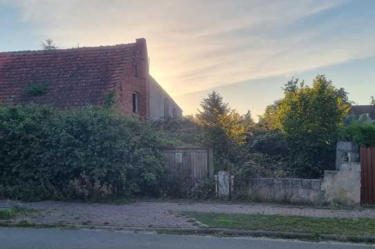 Sanierungsobjekt DHH in Massivbauweise im dörflichen Idyll