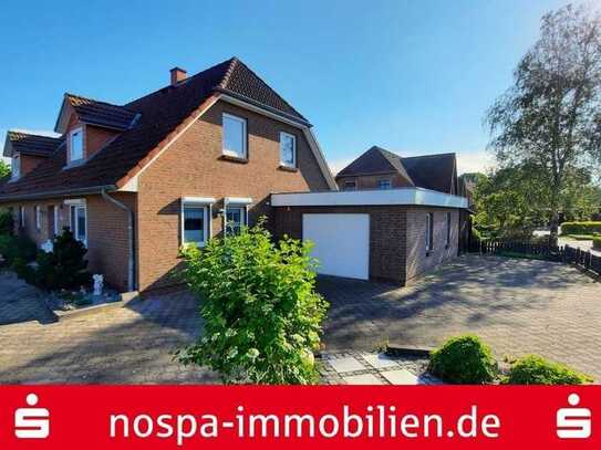 TOP-gepflegte Doppelhaushälfte mit Garage, Terrasse und Gartenhaus in Sackgassenlage!