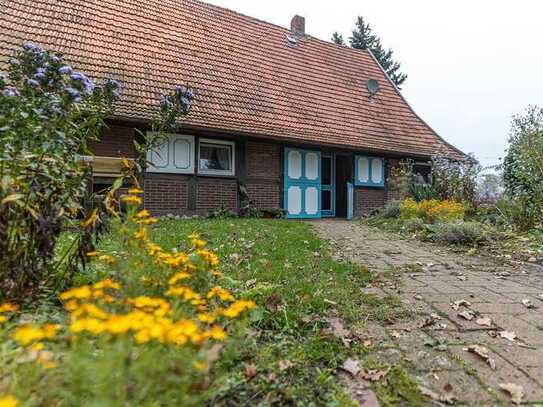 Fachwerkidylle mit Blick ins Grüne