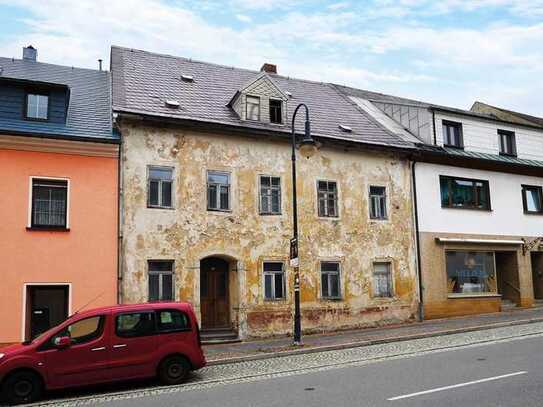 Wohnhaus in der Altstadt von Sayda - leerstehend