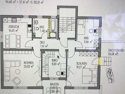 4 Zimmerwohnung, 108 m², ruhige Lage,