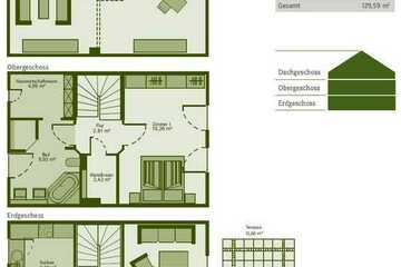 Attraktives Reihenendhaus mit drei Zimmern, EBK und Garage in Kelsterbach