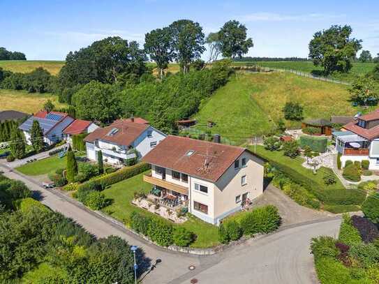 In ruhiger Aussichtslage: Wohnen auf der schwäbischen Alb!