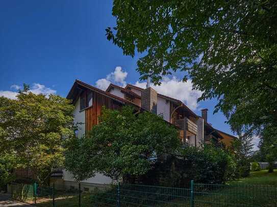 Wunderschöne Maisonette-Architektenwohnung provisionsfrei! Südlage mit Blick ins Grüne am Schönberg