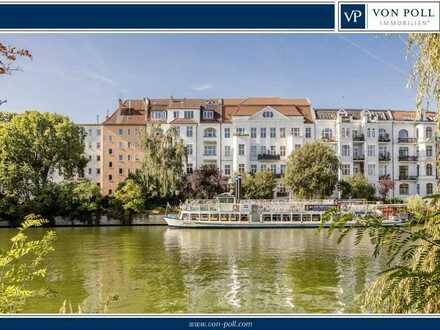 Elegantes Wohnen im sanierten Gründerzeit-Altbau mit Spreeblick im begehrten Hansaviertel