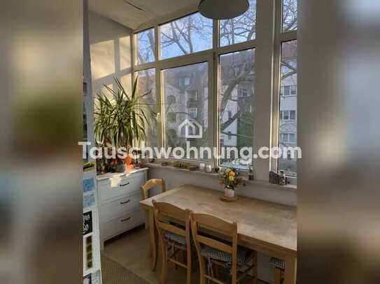 Tauschwohnung: Biete: 2 Zimmer + Wintergarten, Suche: 1-2 Zimmer
