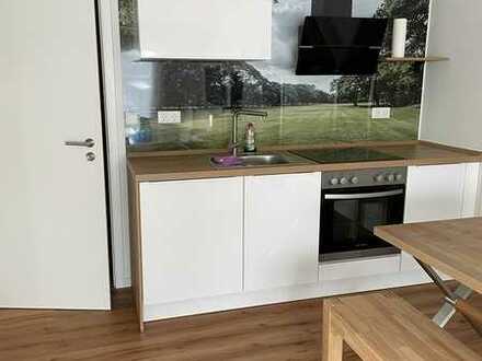 Stilvolle, neuwertige 2-Zimmer-Wohnung mit Terrasse und Einbauküche in Bad Driburg