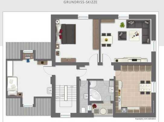 Vermietung einer hellen 3.- Zimmer Altbauwohnung am Fuße des Nordparks.

850 € - 94 m²