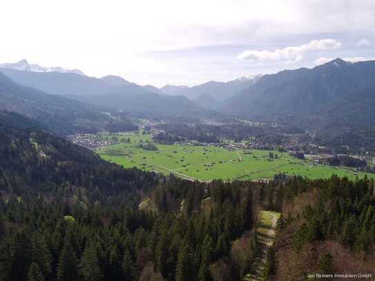 WUNDERSCHÖNER NATUR-BERGWALD, UNTERHALB DES KREUZJOCH - PRIVATWALD