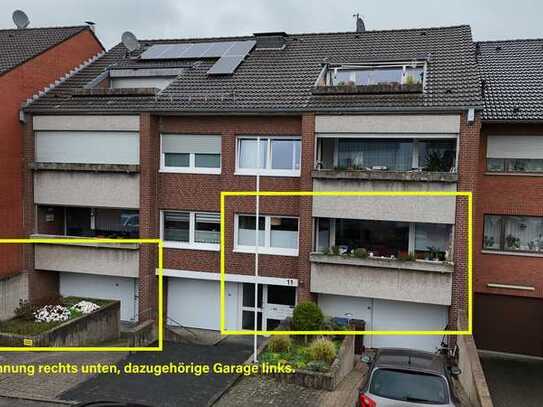 Gemütliche 3-Zimmer-Wohnung mit Einbauküche in Neuss-Rosellerheide.