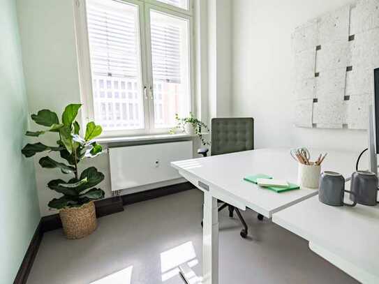 Private office für 4 Personen im Heimathafen