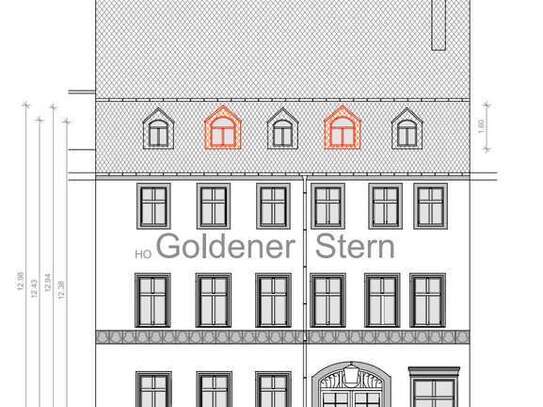 Moderne Dachgeschosswohnung mit Terrasse in zentraler Lage zum Erstbezug