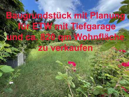 Baugrundstück in sehr begehrter Lage von Kleinkarben mit Planung für ETW