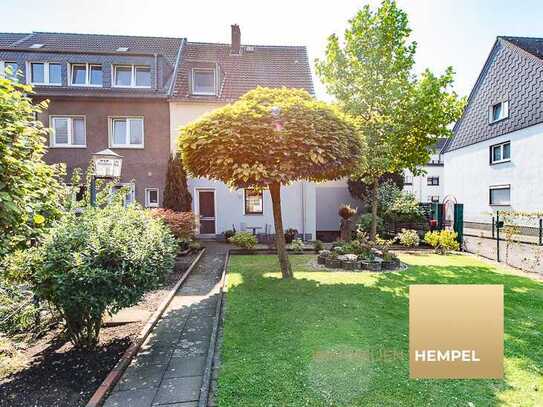 Frisch saniert, Garten inklusive-
Barrierearme Erdgeschosswohnung in Duisburg-Huckingen