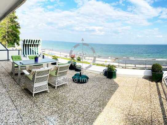 Bald ist wieder Sommer! Komfortable Wohnung mit großem Balkon, direkt am Strand - freie Sicht!