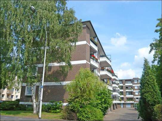 Hilden-Nord, schickes Apartment mit Echtholzparkett und Südbalkon.