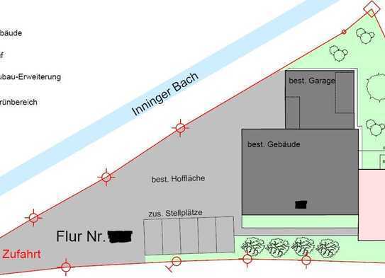 Bauen im Herzen des Ortszentrums von Inning am Ammersee