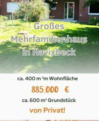 Schönes Mehrfamilienhaus in Havixbeck/ 7 Wohneinheiten/großes Grundstück