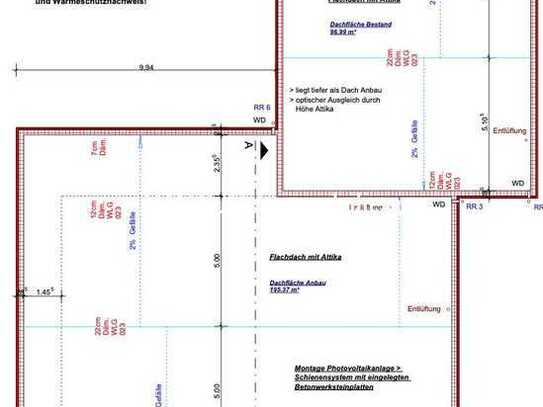 1A Grundstück in Wohnlage mit Bungalow + Projekt auf 145qm WF