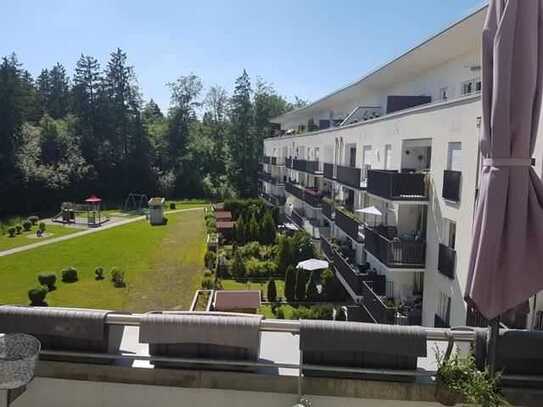 Geretsried: 2 Zi. Dachterrassenwohnung mit schönem Blick