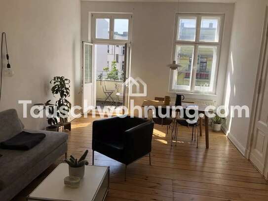 Tauschwohnung: Altbau 3 Zimmer 4. OG Crellekiez + Neukölln 2 Zimmer Altbau